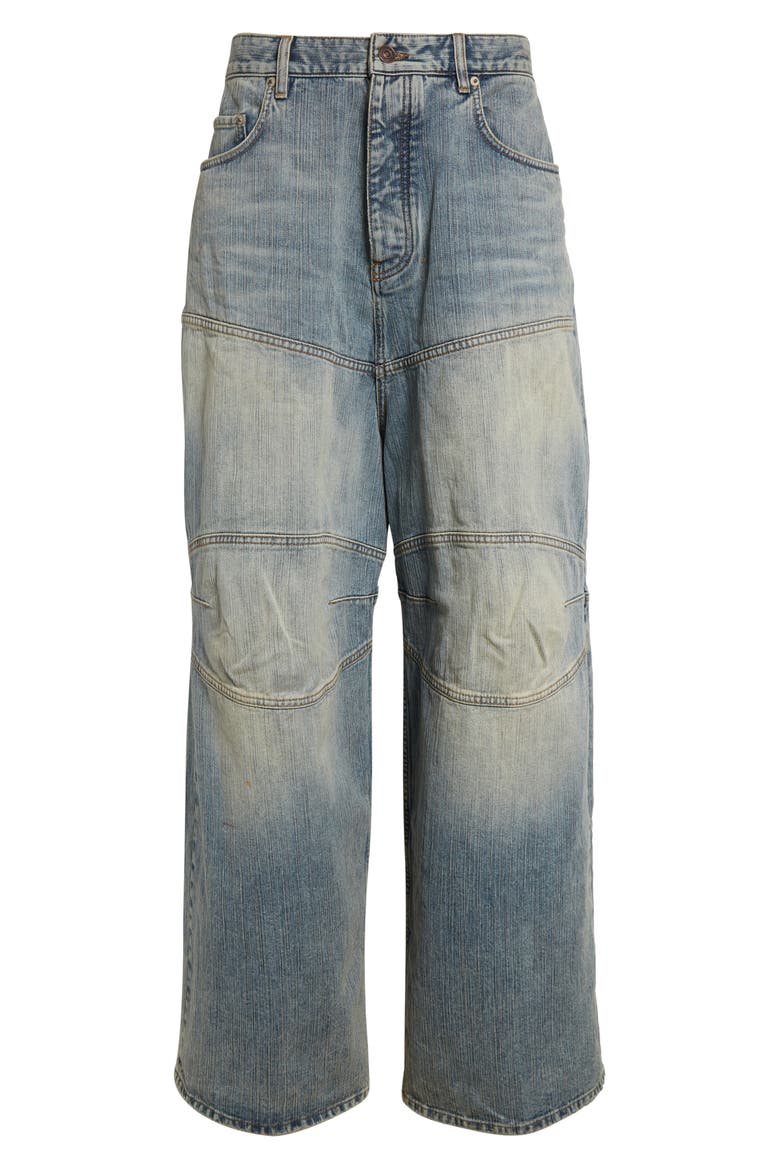 George V Baggy Jeans, Alternate, color, 5760 STAINED