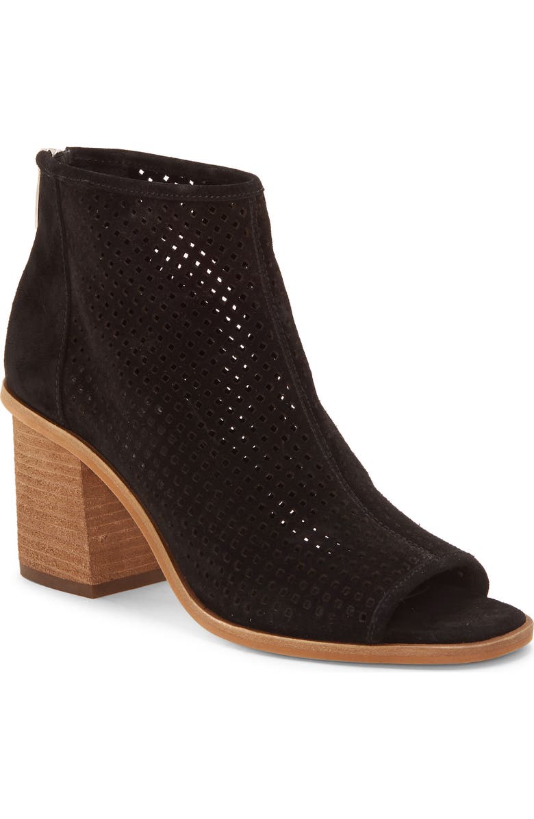 Vince Camuto Kareste Peep Toe Bootie, Main, color,
