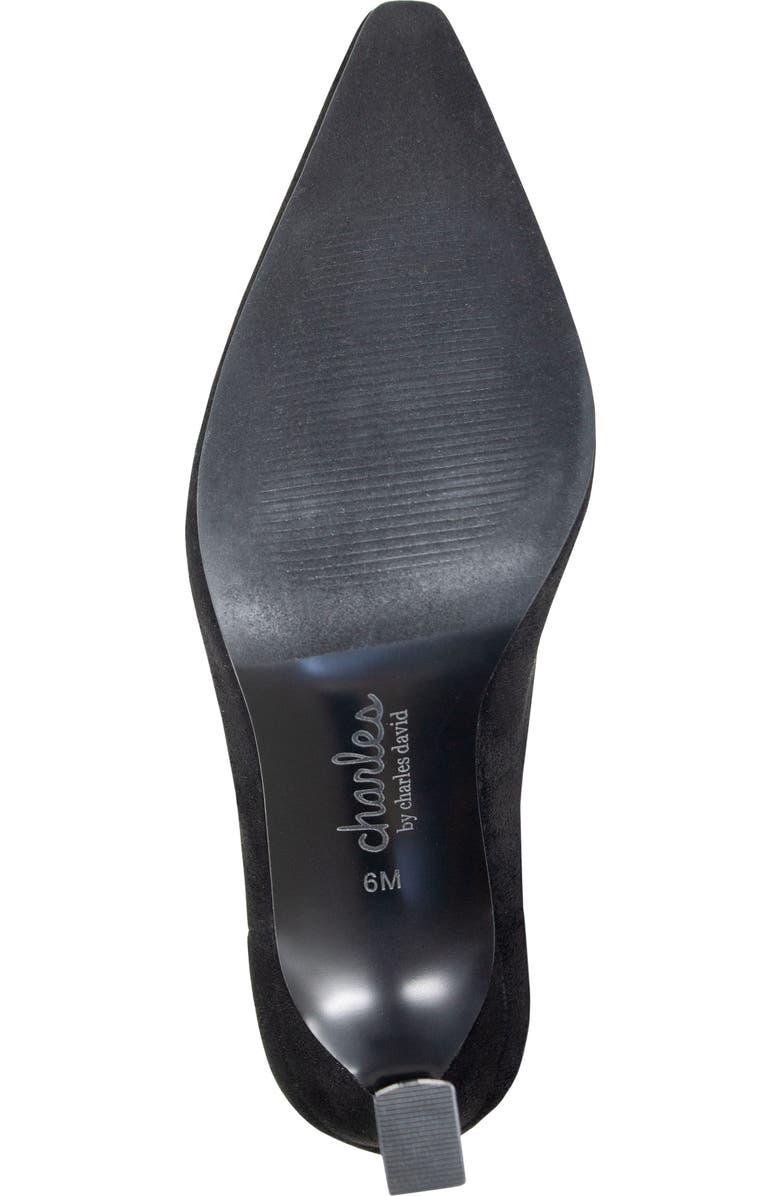 Charles by Charles David Caley Pointed Toe Bootie, Alternate, color,