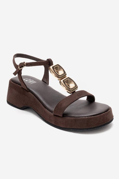 Matt Platform Sandal