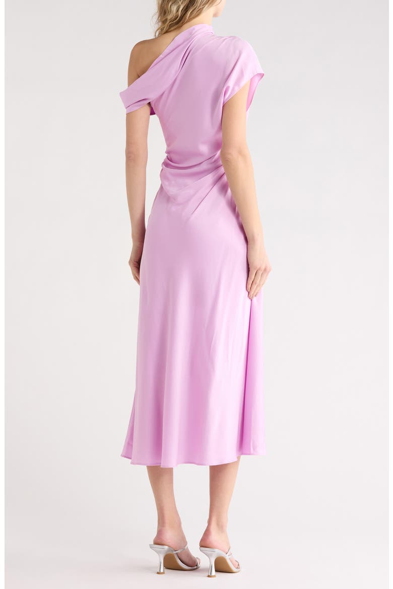 Joanna Asymmetric Sleeve Maxi Dress, Alternate, color, ORCHID