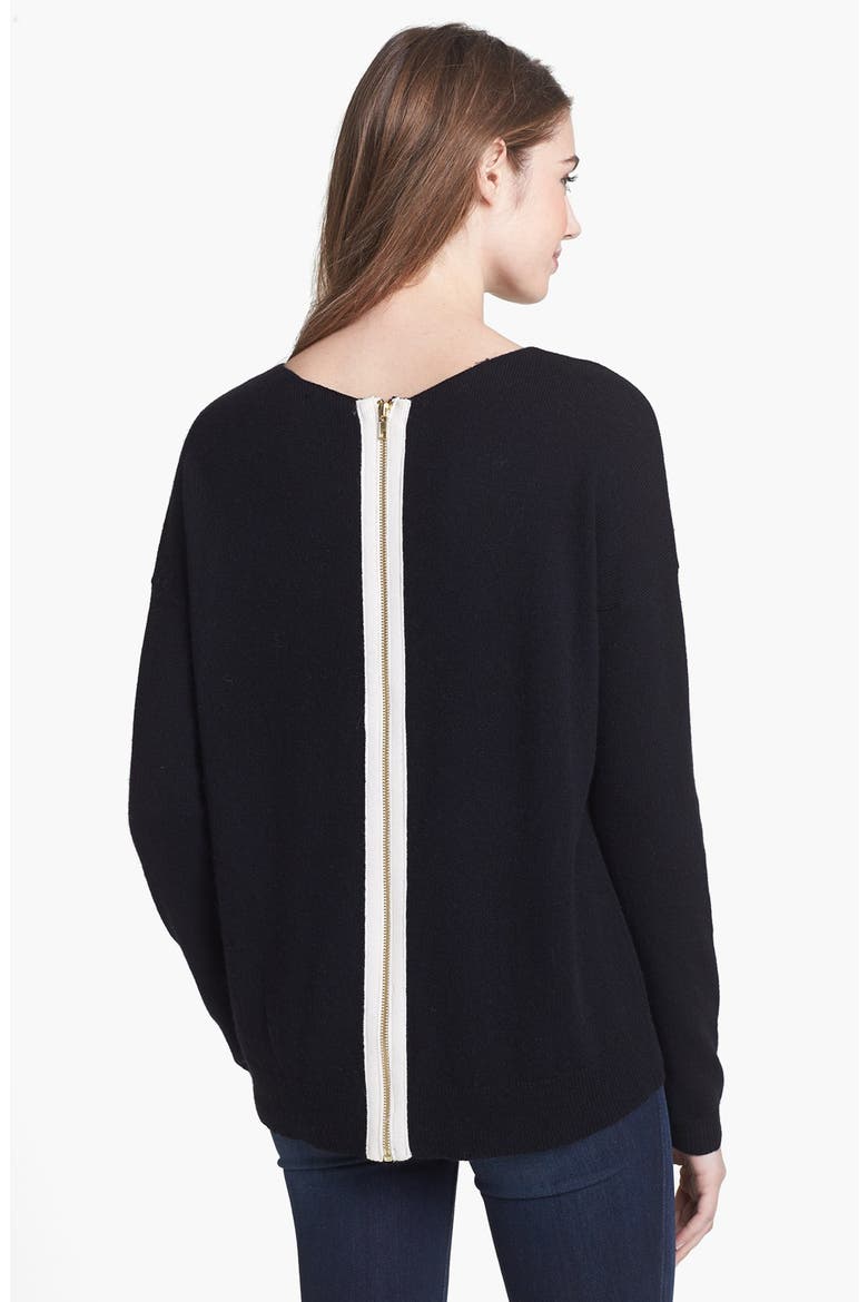 Wool & Cashmere Sweater, Main, color, BLACK