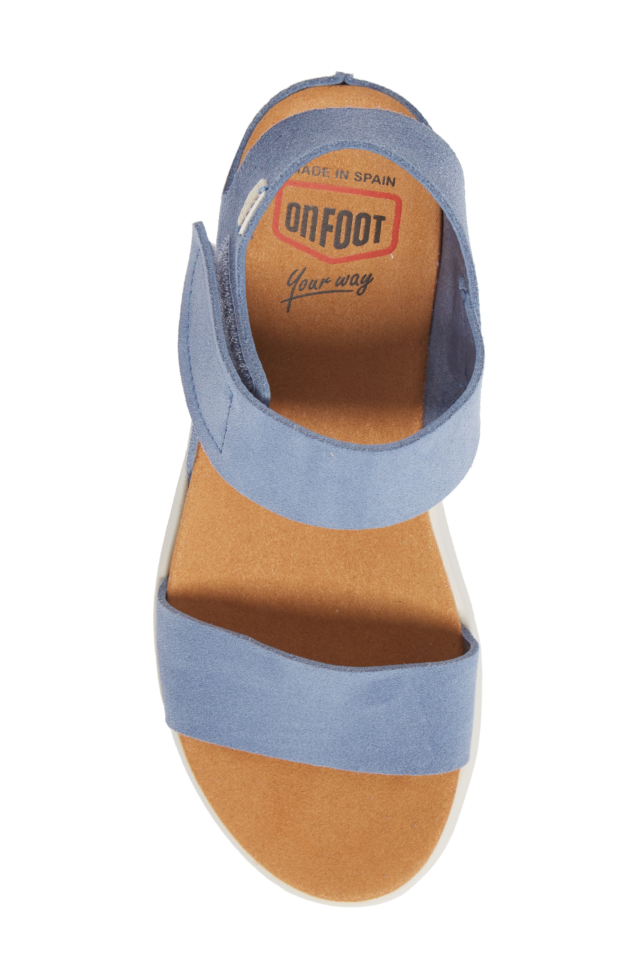 On Foot Java Platform Wedge Sandal, Alternate, color, 