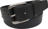 BOCONI Antiqued Roller Buckle Leather Belt