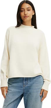 Cotton On Women's Mila Mock Neck Sweater