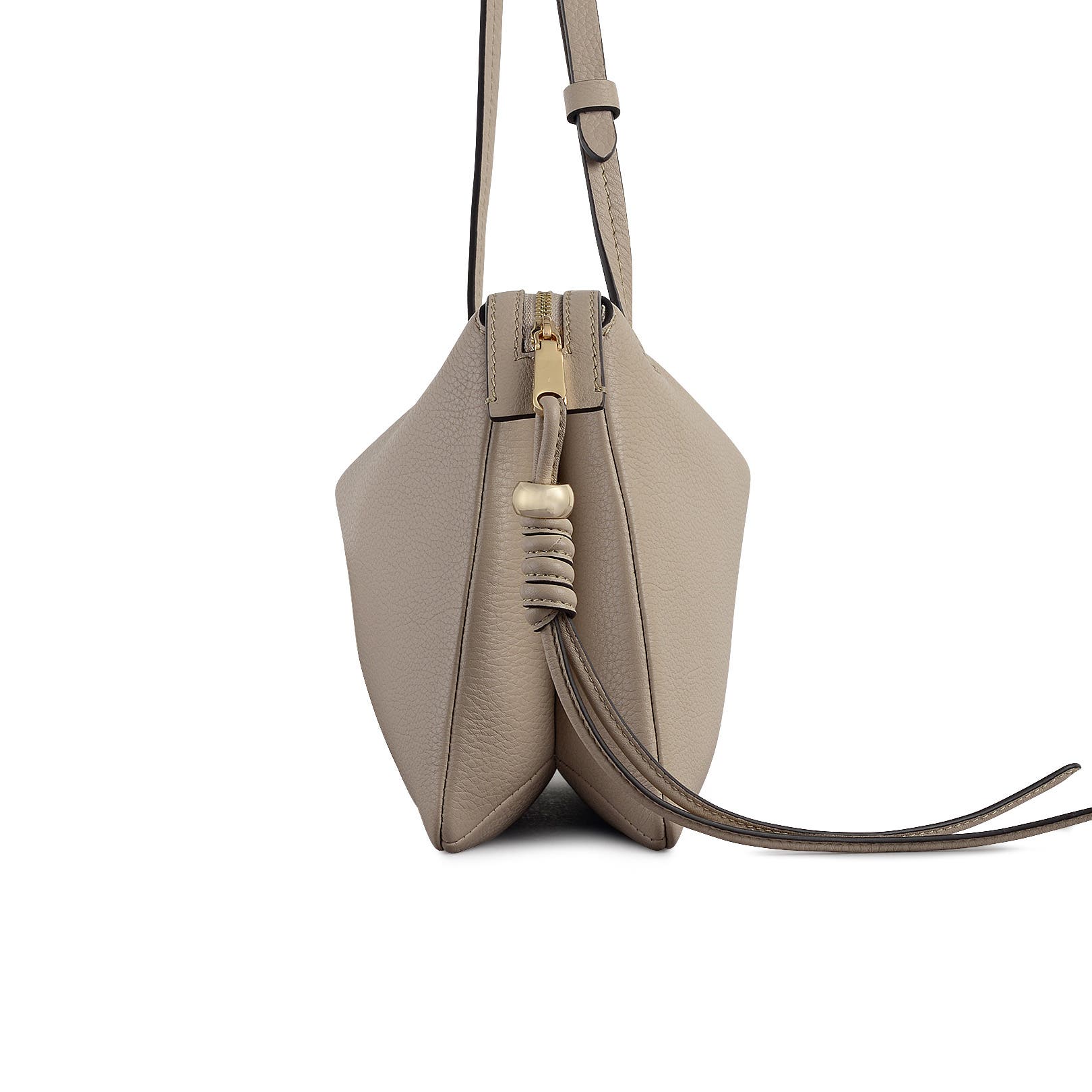 The Romilly Medium Ziptop Crossbody Bag, Alternate, color, Porcini