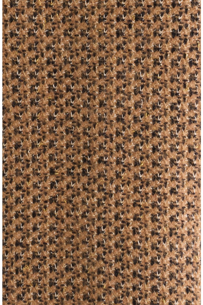 Metallic Bouclè Knit Vest, Alternate, color, VICUNA MULTI