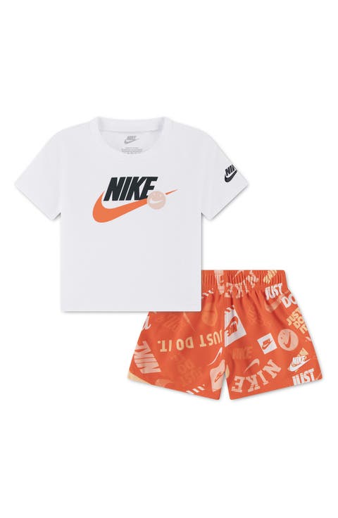 Sportswear All Over Print T-Shirt & Shorts Set