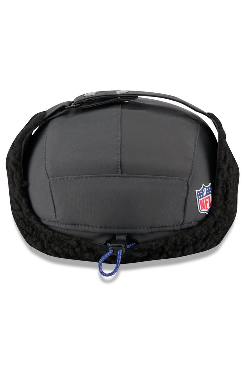 New Era Men's New Era Charcoal Buffalo Bills 2025 Sideline Cold Weather Runner Dog Ear Adjustable Hat, Alternate, color, Charcoal