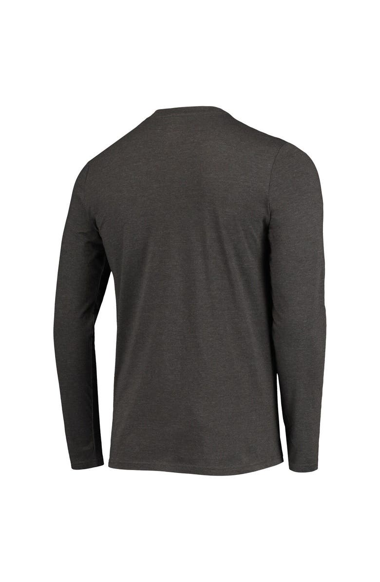 CONCEPTS SPORT Men's Concepts Sport Crimson/Heathered Charcoal Washington State Cougars Meter Long Sleeve T-Shirt & Pants Sleep Set, Alternate, color, Crimson