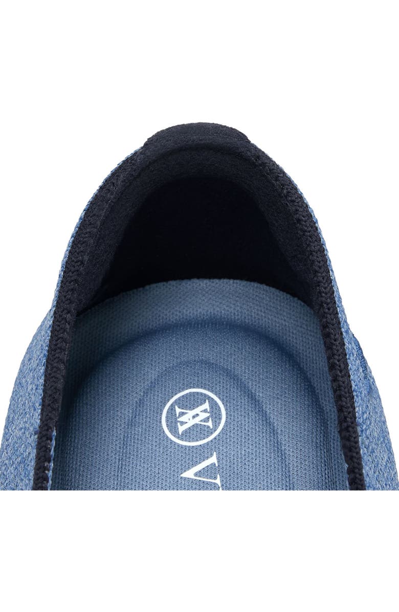 VIVAIA Pointed-Toe Bow Loafers, Alternate, color, Denim Navy