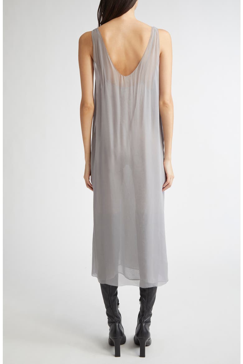 Silk Chiffon Slipdress, Alternate, color, LIGHT GREY