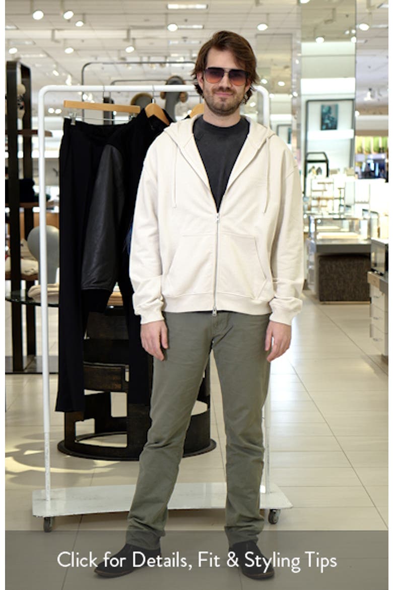 Xander Cotton Zip-Up Hoodie (Men) | Nordstrom