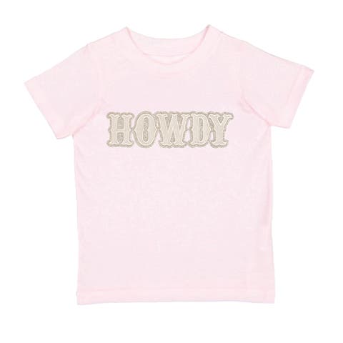 Howdy Patch Western Short Sleeve T-Shirt
