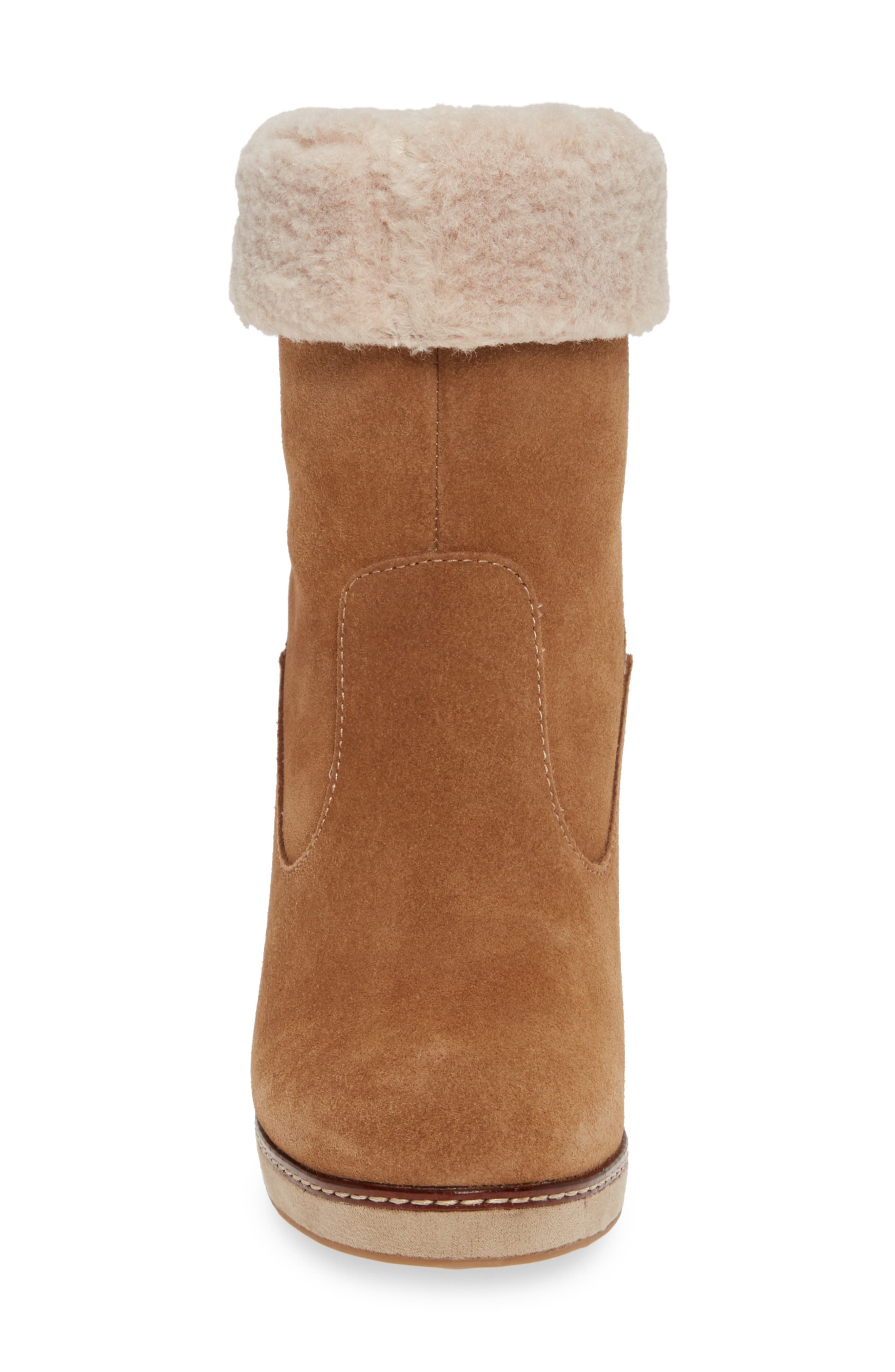 Kensie Holliston Wedge Bootie, Alternate, color, 