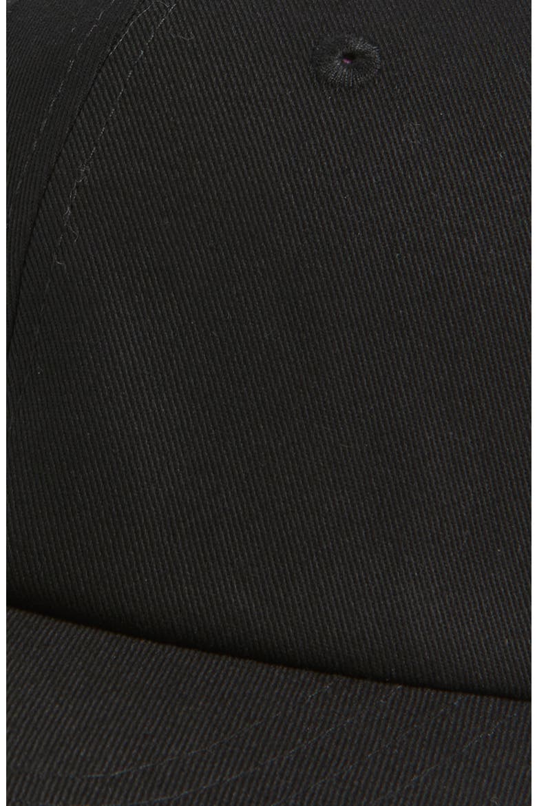Cotton Twill Ball Cap, Alternate, color, WASHED BLACK