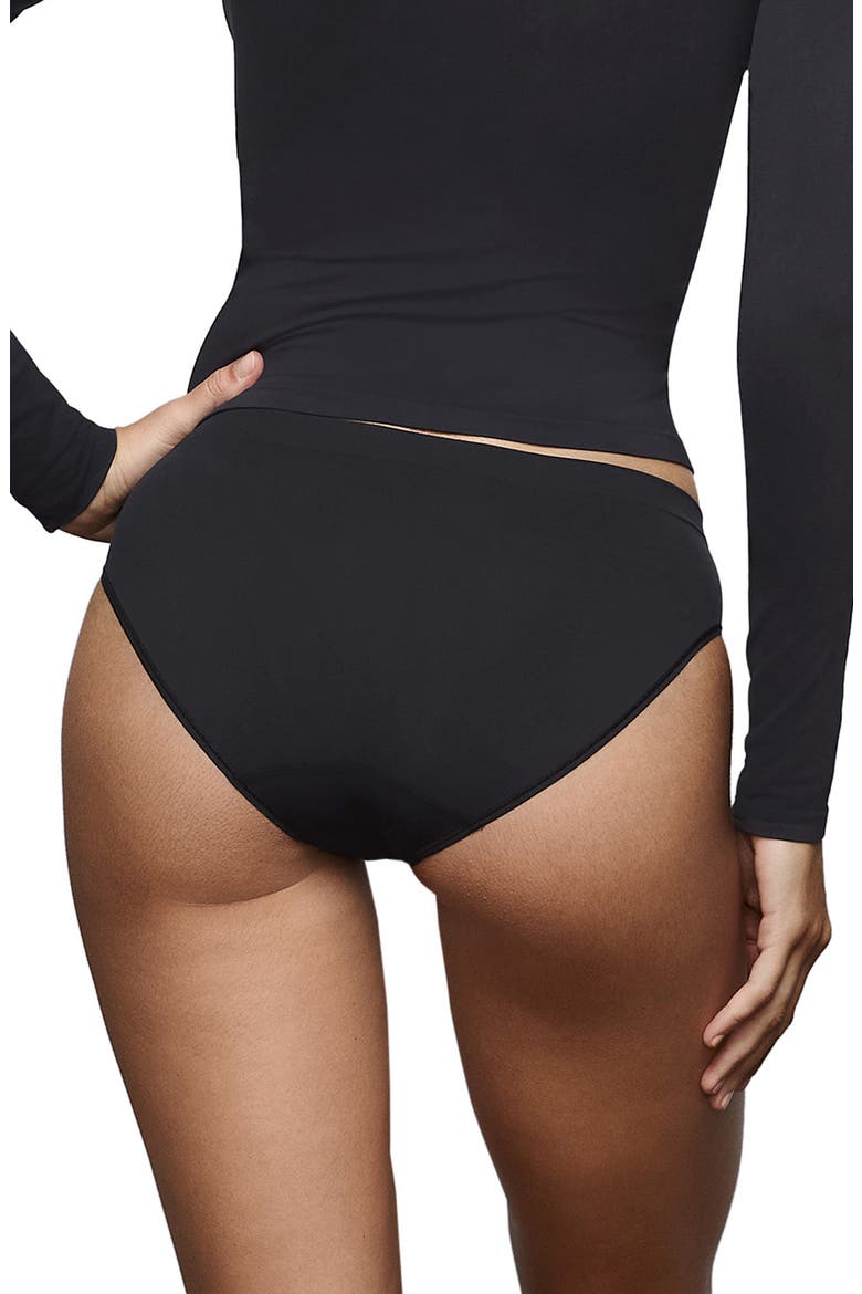 Soft Smoothing Seamless Briefs, Alternate, color, ECLIPSE