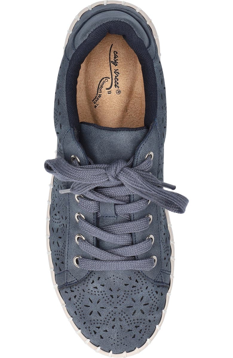 EASY STREET Retta Platform Sneaker, Alternate, color, Navy