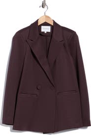 Good American Sculpting 2.0 Double Breasted Blazer