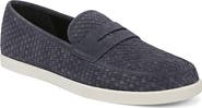 Vince Santino Woven Suede Penny Loafer