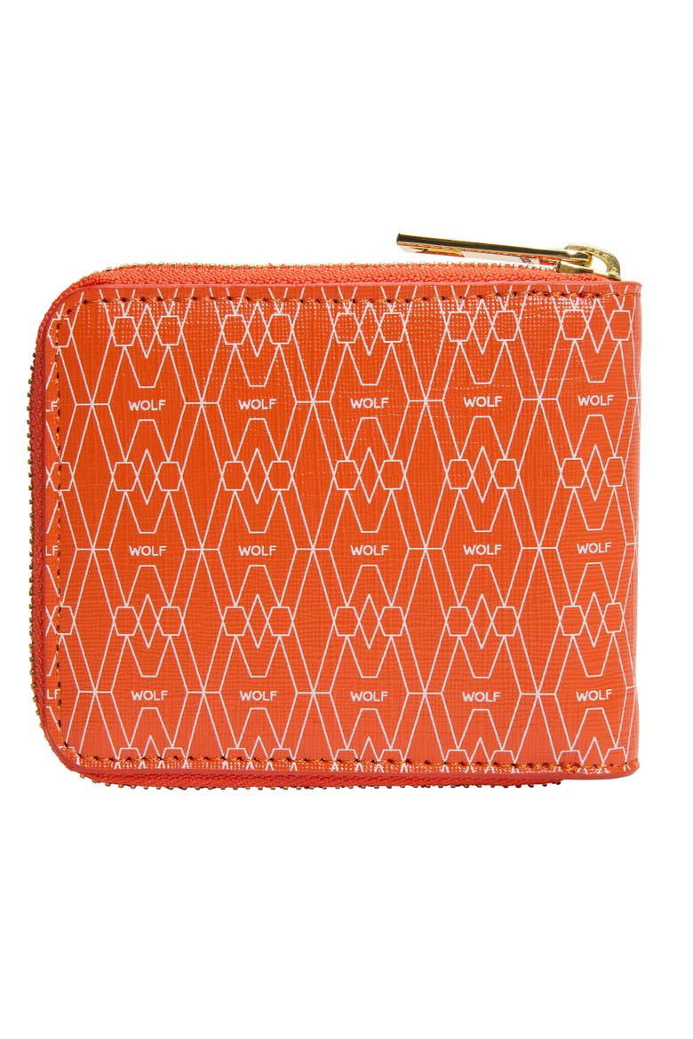 Signature Zip Wallet, Alternate, color, Orange