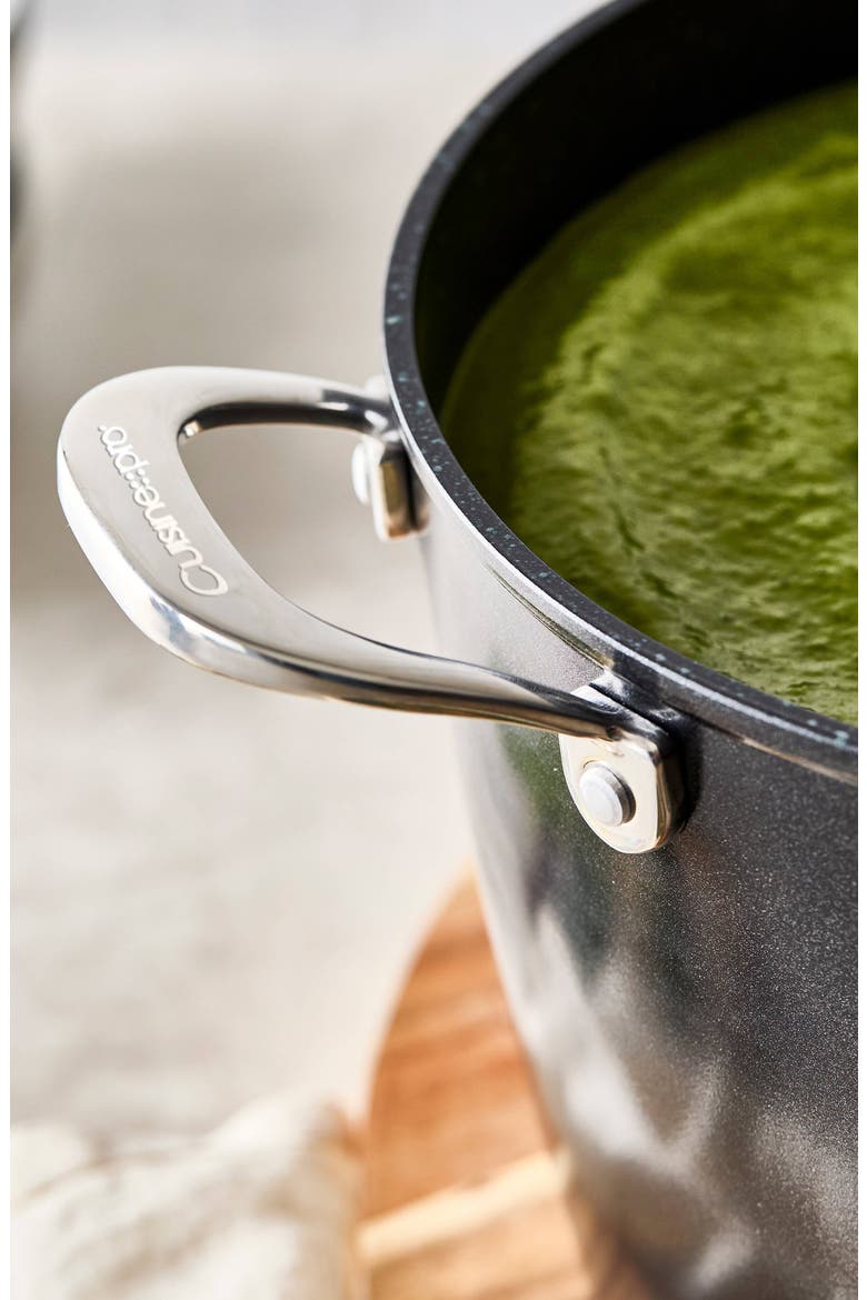 GREEN STONE™ 8.5 Qt. Stockpot with lid, Alternate, color, Black