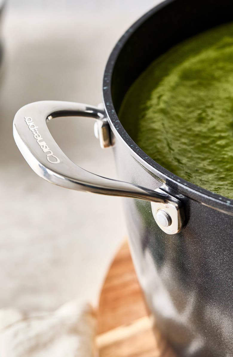 Cuisine::pro<sup>®</sup> GREEN STONE<sup>™</sup> 8.5 Qt. Stockpot with lid, Alternate, color, Black