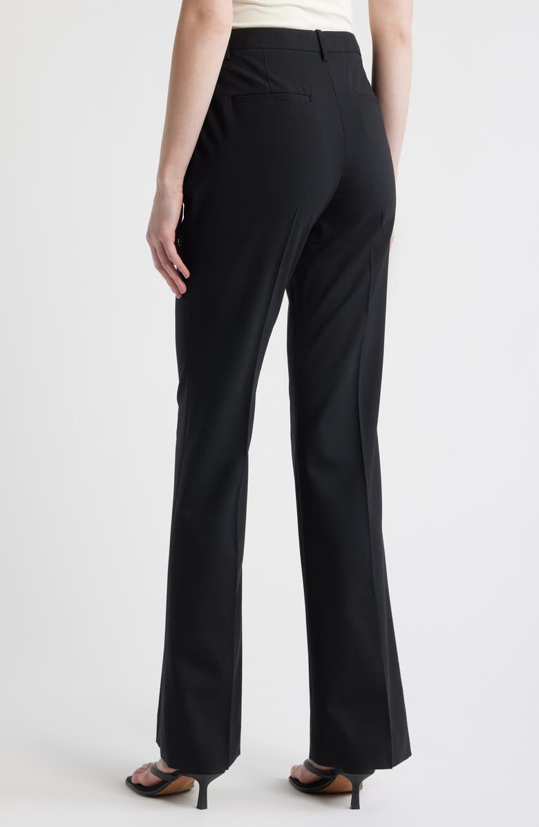 Theory Stretch Wool Trousers, Alternate, color, Black