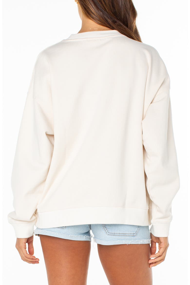 Lineup Oversize Fleece Graphic Sweatshirt, Alternate, color, DEW