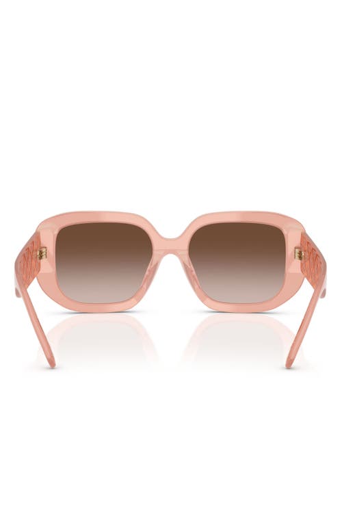 Tory Burch 54mm Irregular Sunglasses