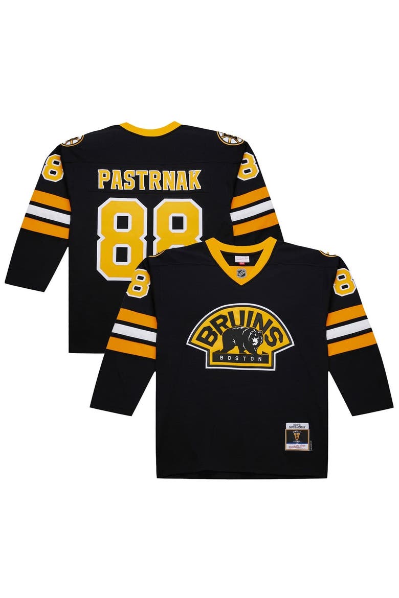 Men's David Pastrnak Black Boston Bruins 2014-15 Power Play Jersey, Main, color, Black