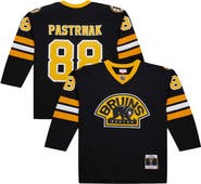Mitchell & Ness Men's David Pastrnak Black Boston Bruins 2014-15 Power Play Jersey