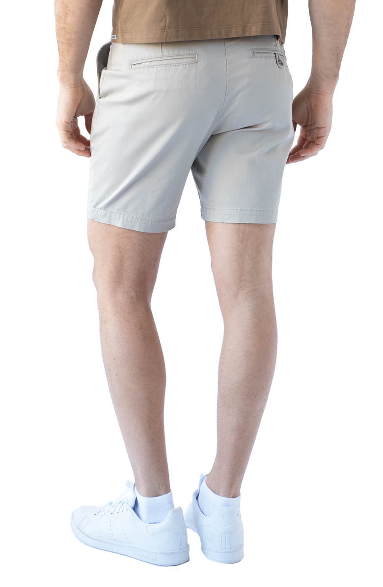 Devil-Dog Dungarees 7-Inch Performance Stretch Chino Shorts, Alternate, color, Putty