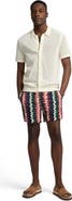 Onia Crochet Knit Button Up Short Sleeve Shirt