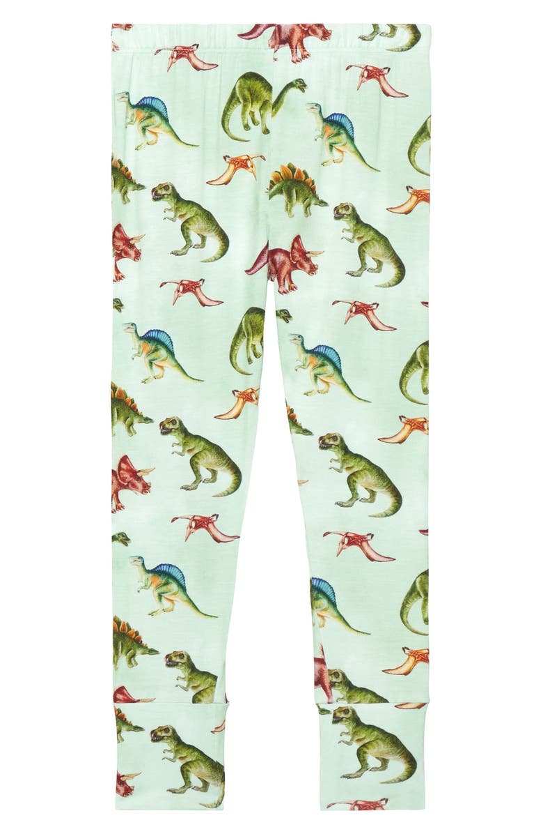 Posh Peanut Kids' Buddy Print Classic Fitted Two-Piece Pajamas, Alternate, color, Buddy