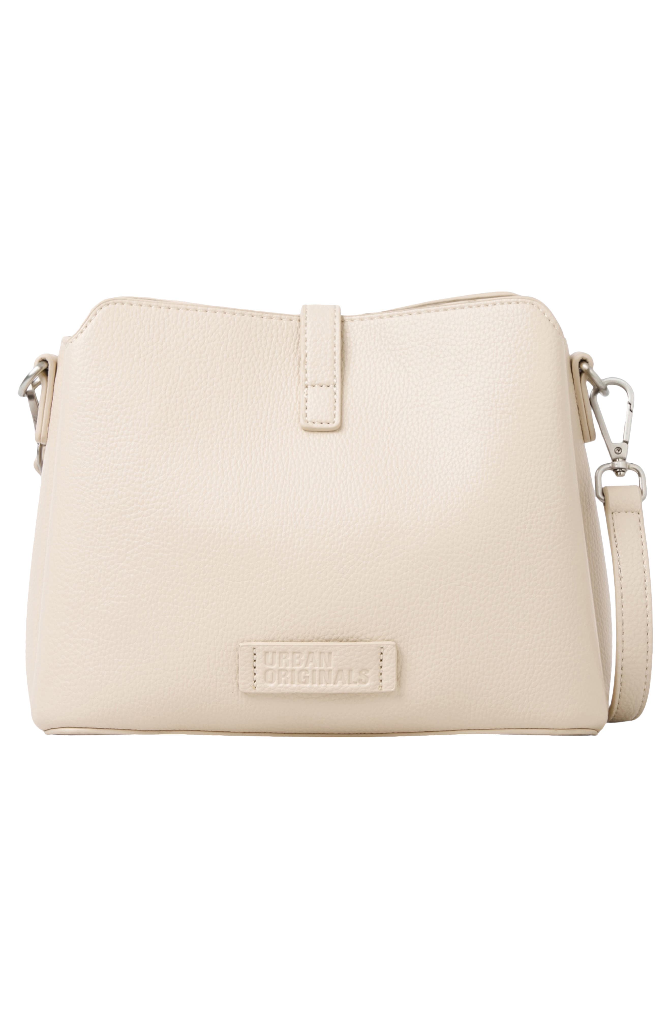 Urban Originals Sunburst Crossbody Bag, Alternate, color, Cream
