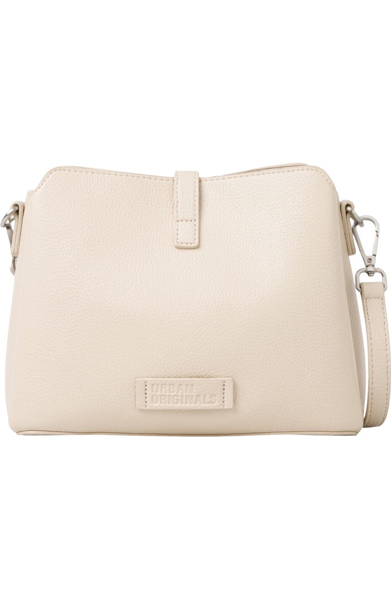 Urban Originals Sunburst Crossbody Bag, Alternate, color, Cream