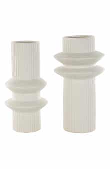 GINGER BIRCH STUDIO 2-Piece Ceramic Vase Set