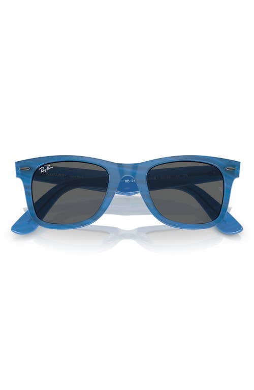 Ray Ban Ray-ban 52mm Square Sunglasses In Blue