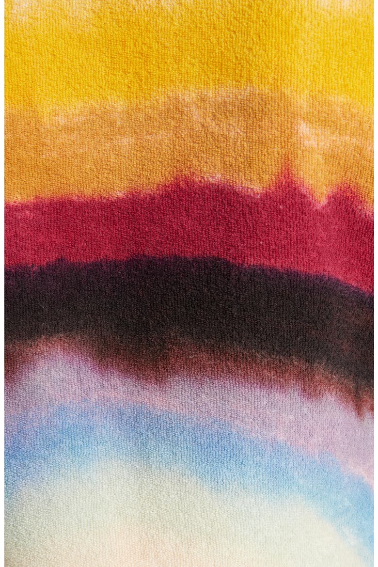 Unisex Emmbar Rainbow Organic Cotton Fleece T-Shirt, Alternate, color, COFFEE BROWN