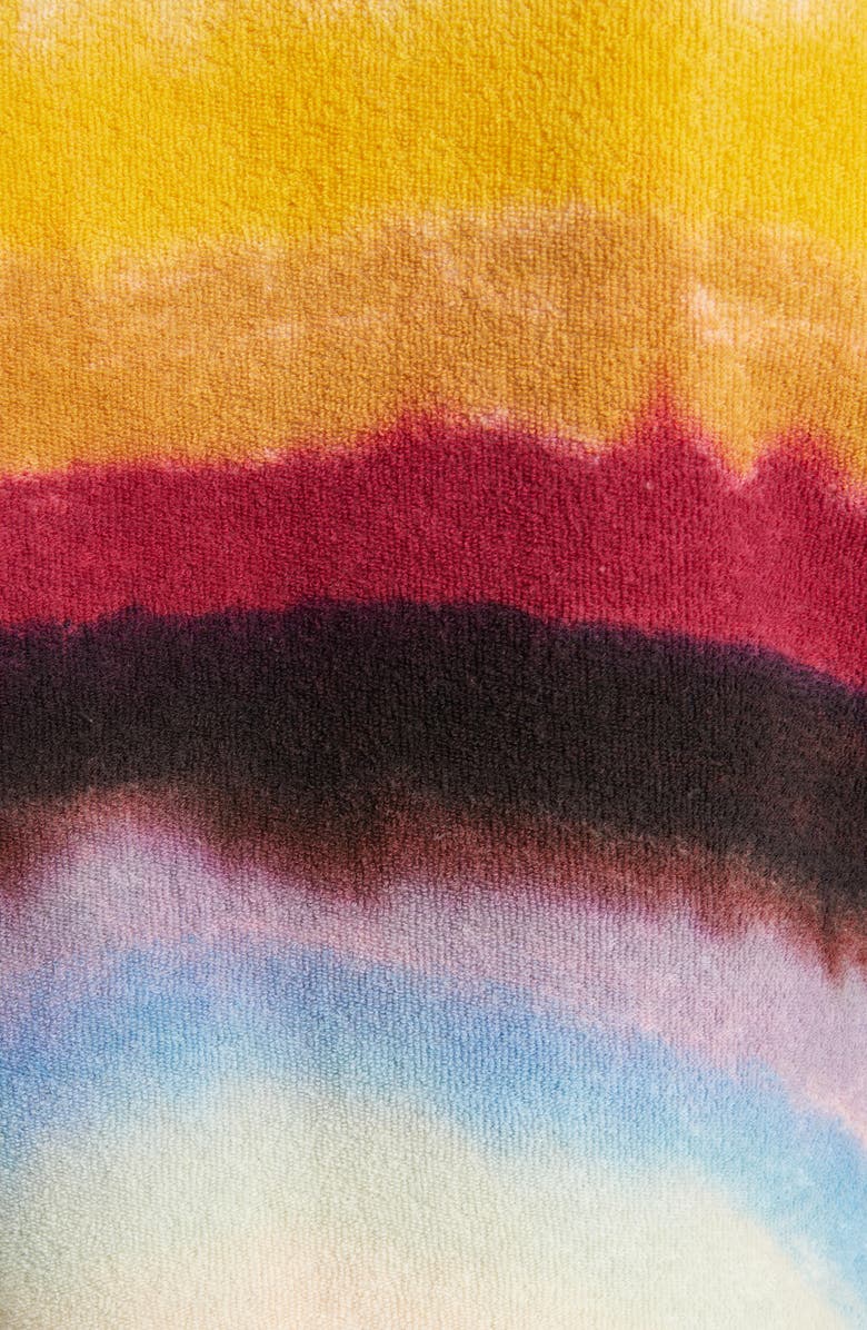 Acne Studios Unisex Emmbar Rainbow Organic Cotton Fleece T-Shirt, Alternate, color, 