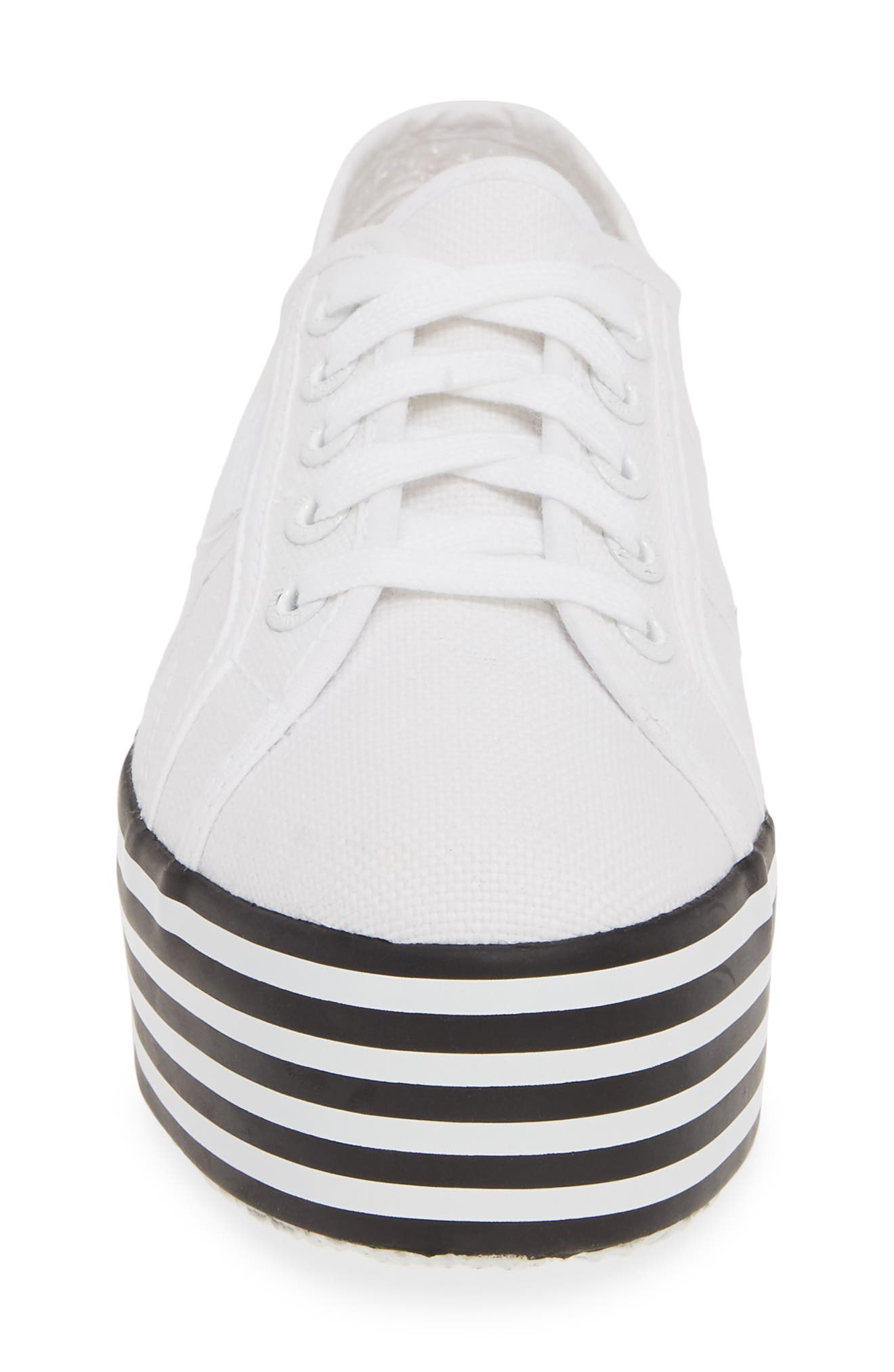 2790 Platform Sneaker, Alternate, color, BLACK / WHITE