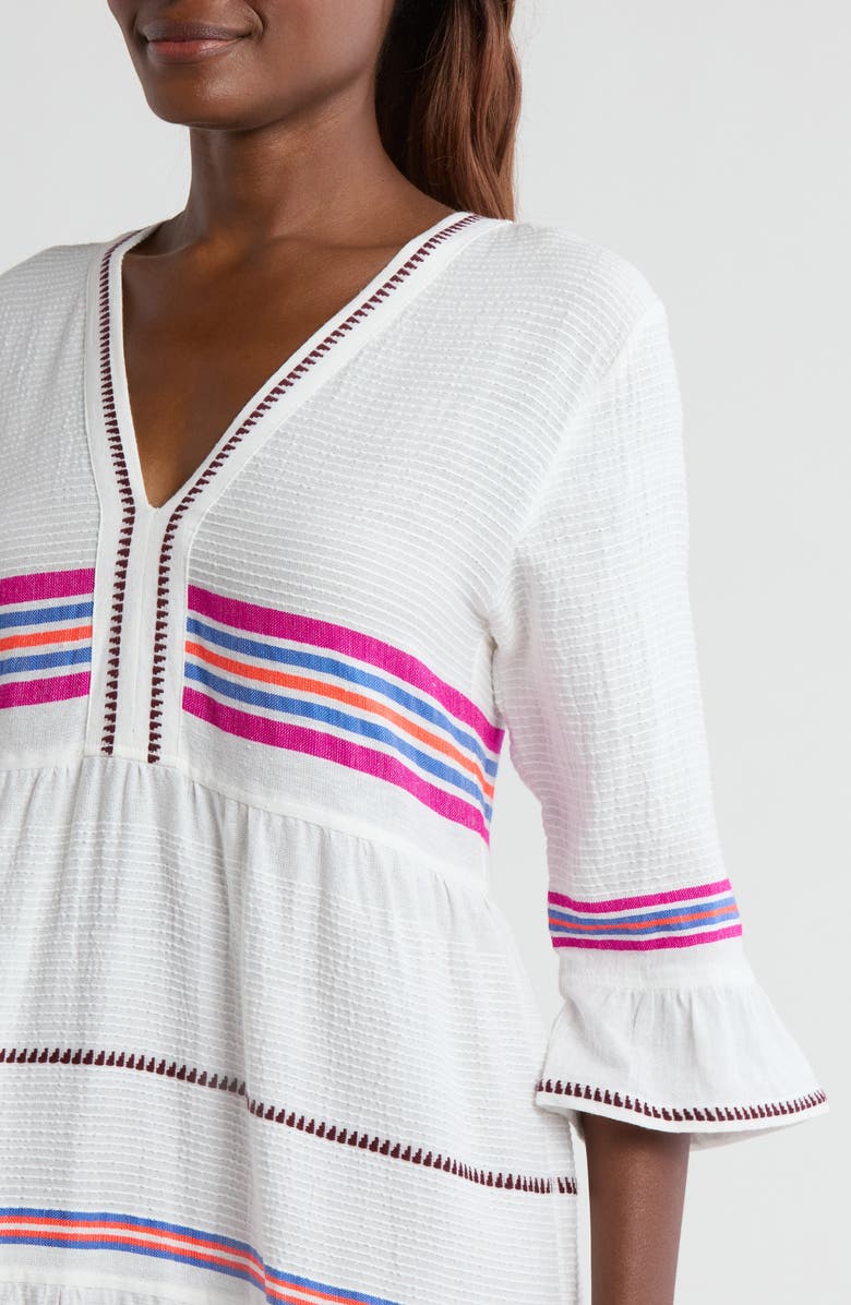 lemlem Hawi Flutter Dress, Alternate, color,