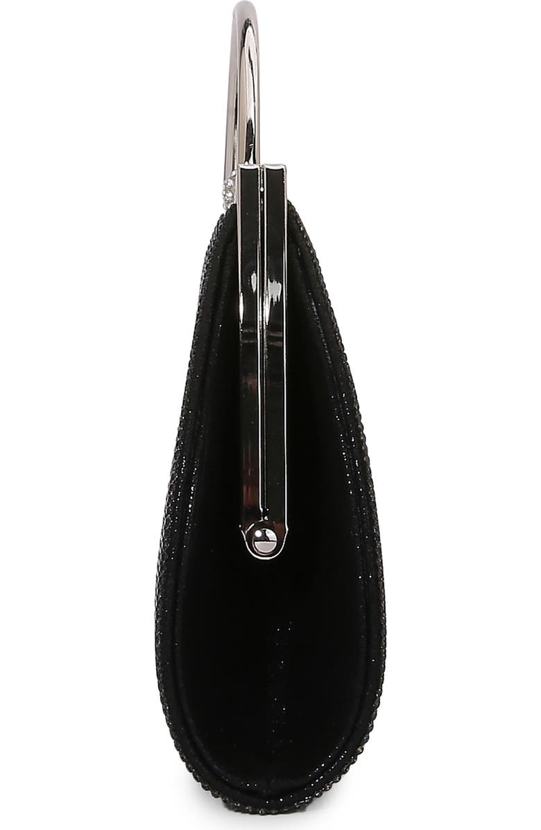 BERNESS Rhinestone Top Handle Bag, Alternate, color, Black