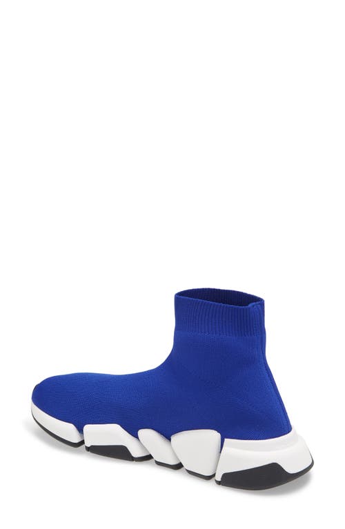 Balenciaga Speed 2.0 Sock Sneaker In Blue