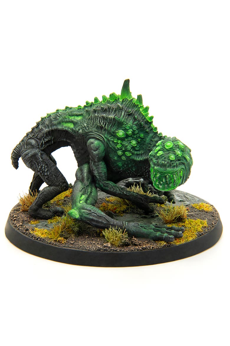Fallout Miniatures Snallygasters, 2 Resin Figures, Unpainted, Rpg, Alternate, color, Multicolored