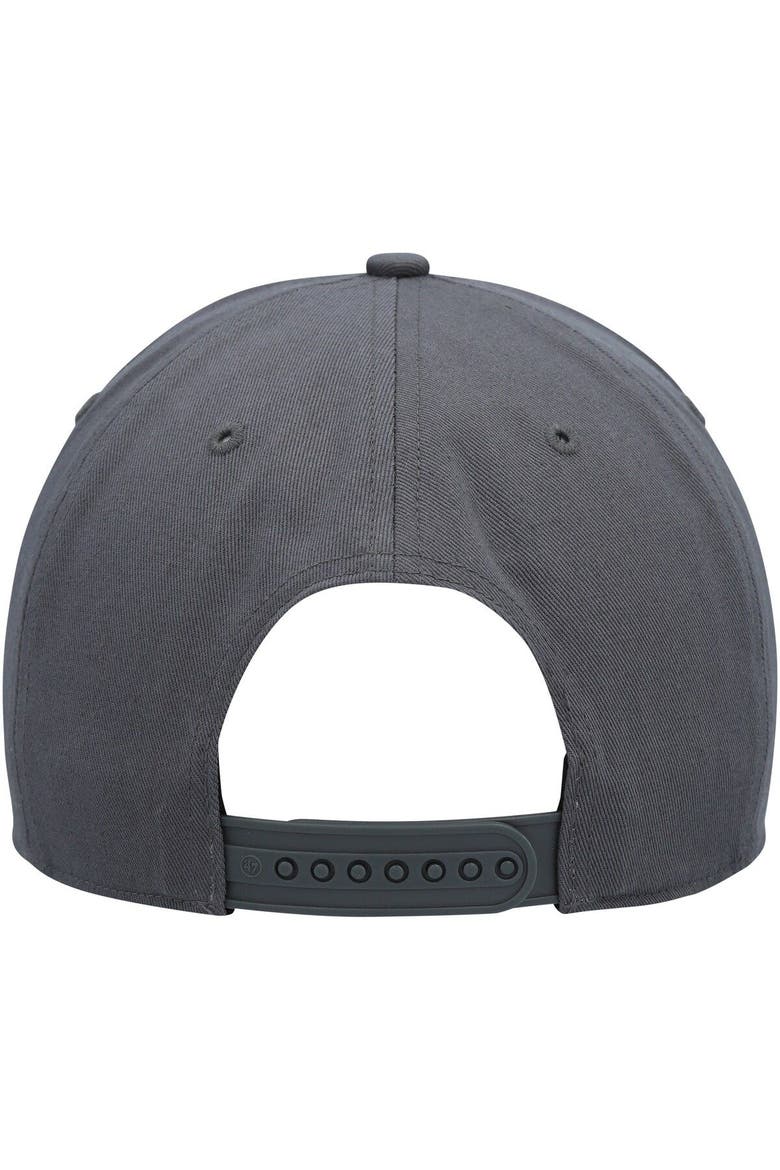 Men's '47 Charcoal Vegas Golden Knights Primary Hitch Snapback Hat, Alternate, color, Charcoal