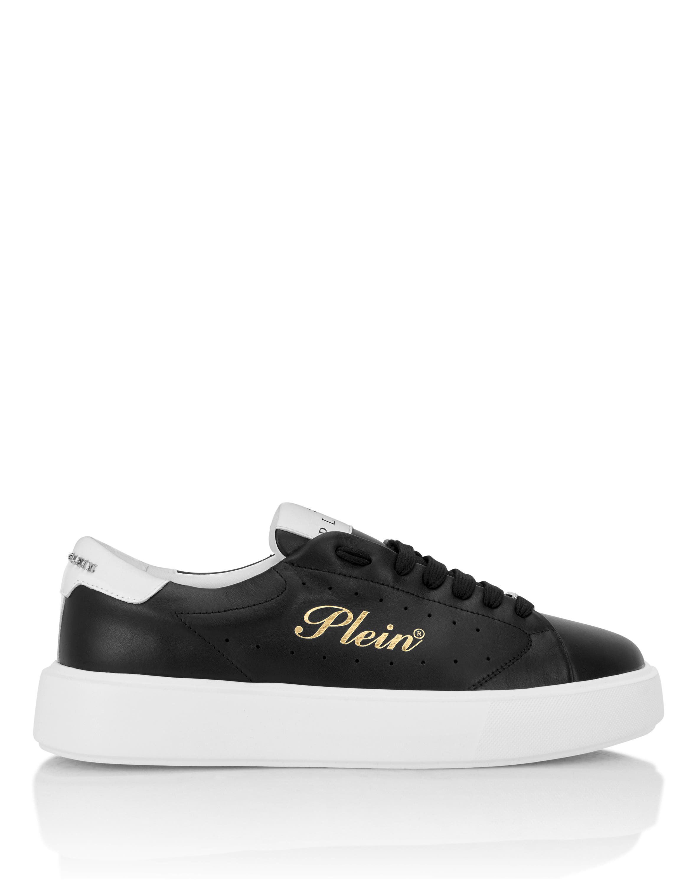 Lo-Top Sneakers Signature Unisex, Alternate, color, black