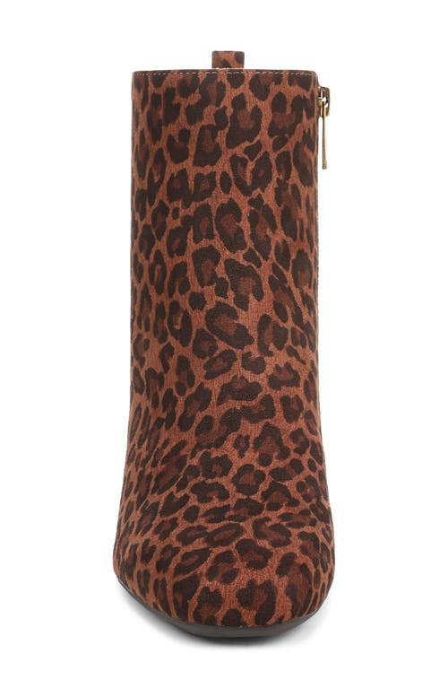 Sam & Libby Yuliana Square Toe Bootie In Brown