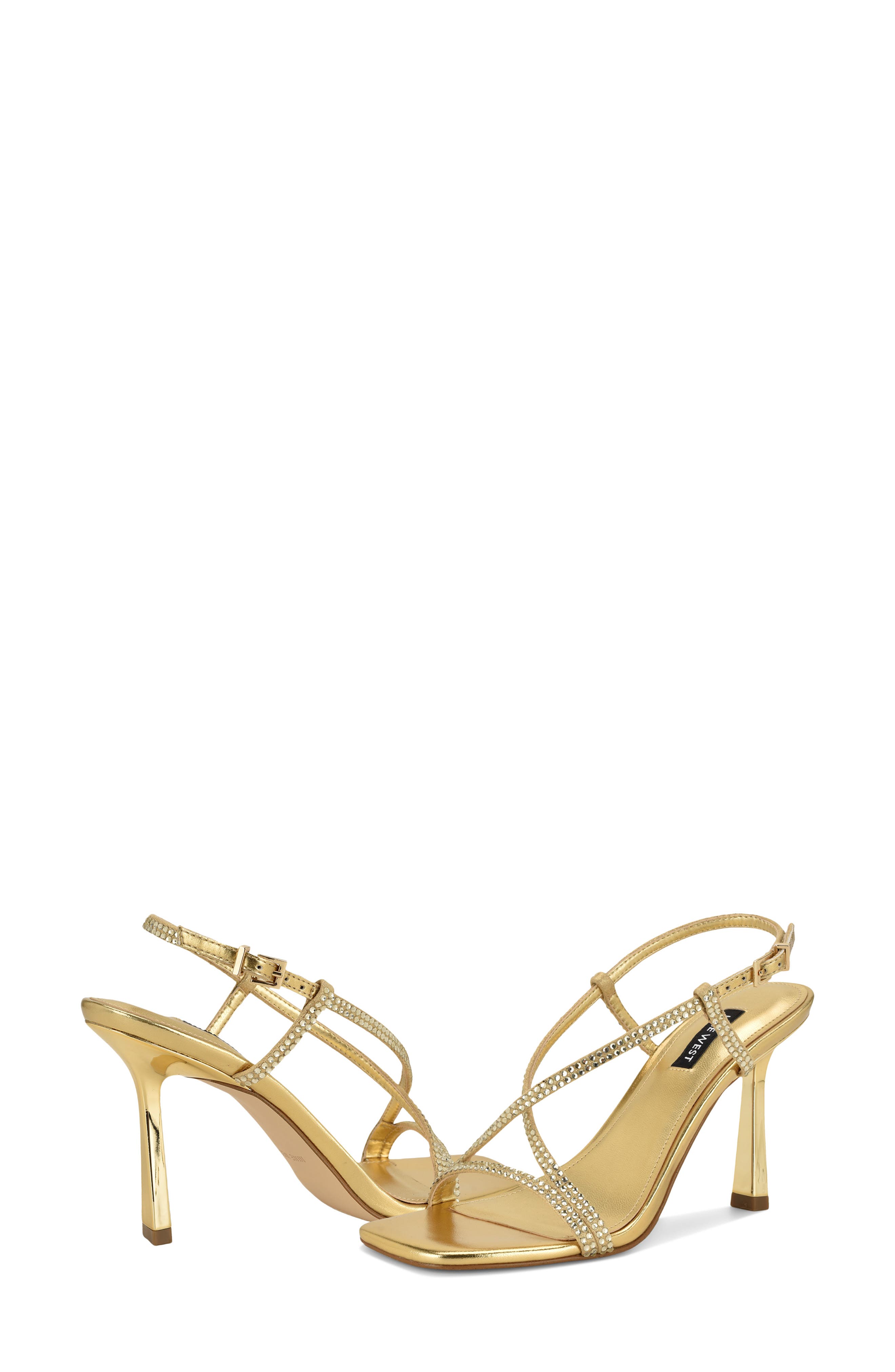 Vallanh Slingback Sandal, Alternate, color, GOLD
